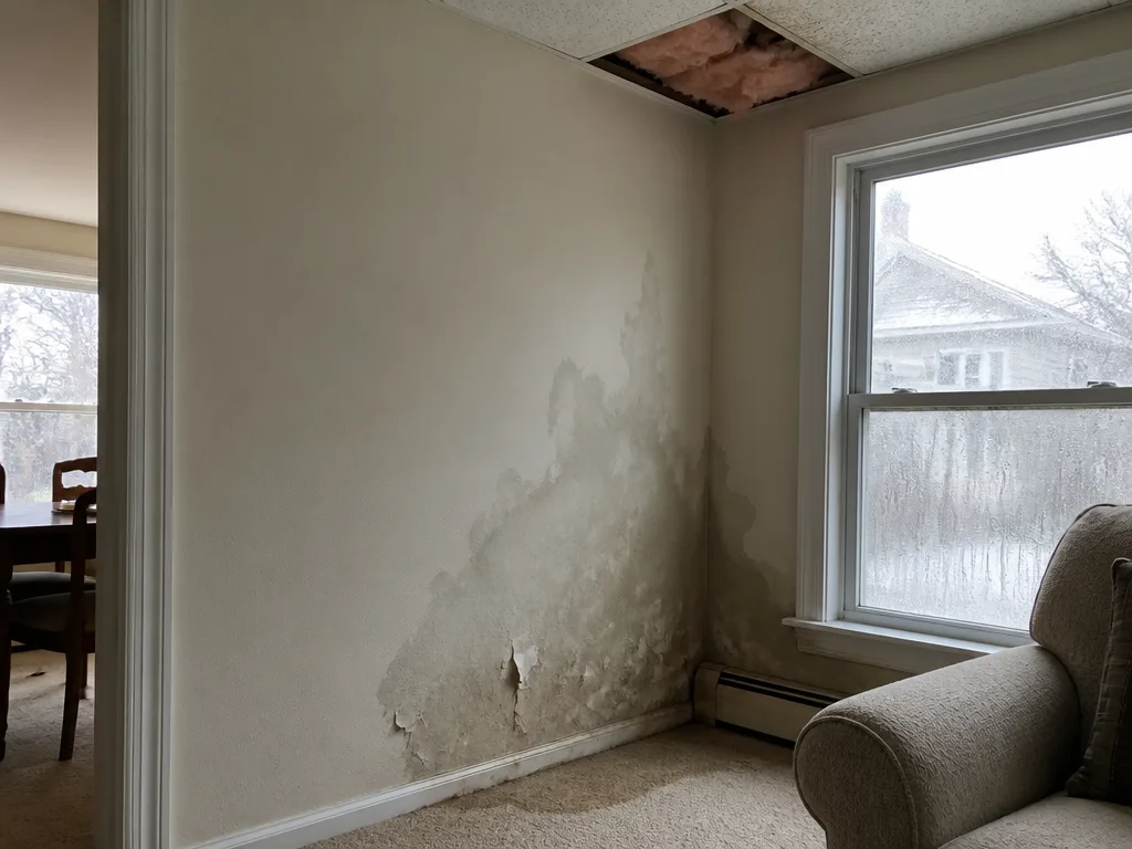 Common warning signs of water damage in homes