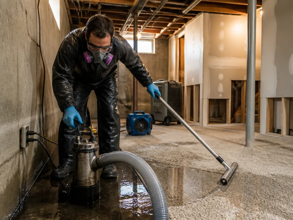 Burst Pipe Cleanup