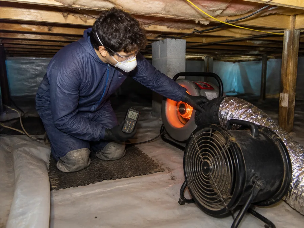 Crawl Space Drying